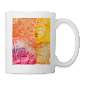Abstract Art - Tasse - Weiß - Rechts