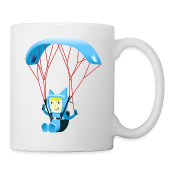 Tonie Glider Paragliding - Tasse - Weiß - Rechts