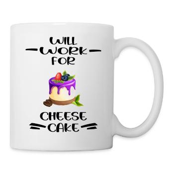 cheesecake cake cheesecake-love kitchen aid - Mug - white - Right