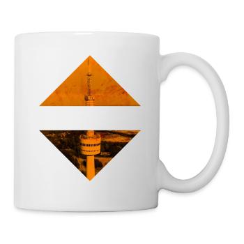 Dortmund Deutschland Stadt Skyline Heimat Liebe - Tasse - Weiß - Rechts