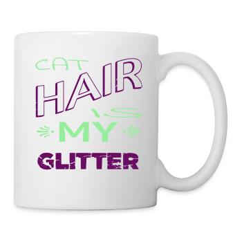 cat lover funny animal love pet lover anniversary - Tasse - Weiß - Rechts
