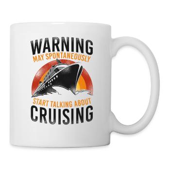 Croisière Vacances Rétro Vintage - Mug blanc - blanc - Droite
