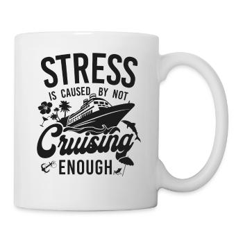 Cruise Ship Vacation Stress Is - Mug - white - Right