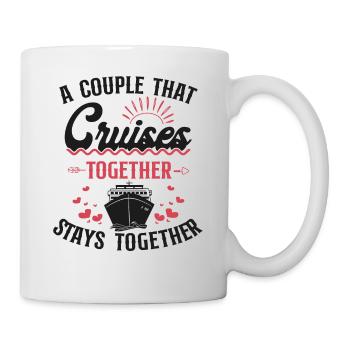 Cruise Ship Vacation Couples - Tasse - Weiß - Rechts
