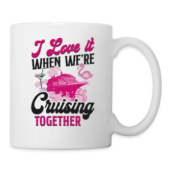 Cruise Ship Vacation Friends - Tasse - Weiß - Rechts