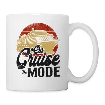 Cruise Ship Vacation Vintage On - Tasse - Weiß - Rechts