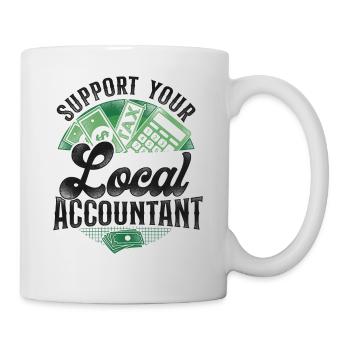 Accountant Bookkeeper Accounting - Mug - white - Right