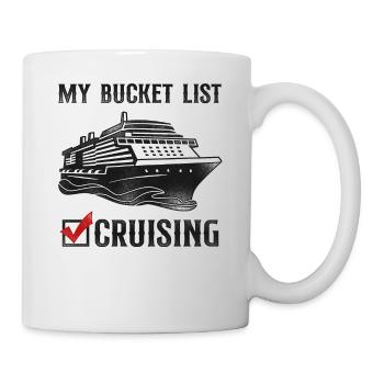Cruise Ship Vacation Vintage - Tasse - Weiß - Rechts