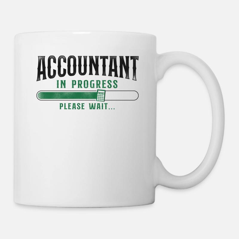 Accountant Bookkeeper Accounting - Mug - white