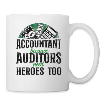 Accountant Bookkeeper Accounting - Mug - white - Right