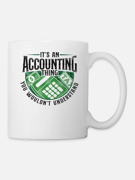 Accountant Bookkeeper Accounting - Tasse - Weiß