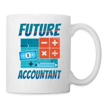 Accountant Bookkeeper Accounting - Mug - white - Right