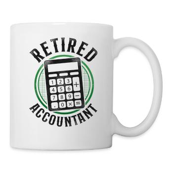 Accountant Bookkeeper Accounting - Mug - white - Right