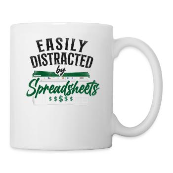 Accountant Bookkeeper Accounting - Mug - white - Right