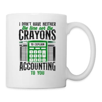 Accountant Bookkeeper Accounting - Mug - white - Right