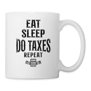 Comptable Comptable Comptable Comptabilité - Mug blanc - blanc - Droite