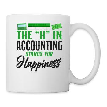 Accountant Bookkeeper Accounting - Mug - white - Right