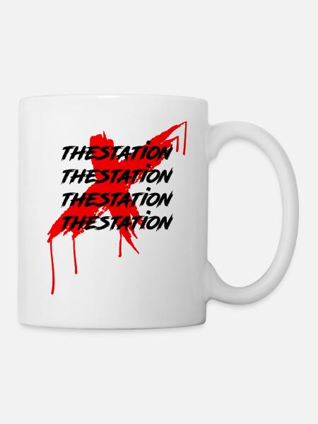 TheStationX - Tasse - Weiß