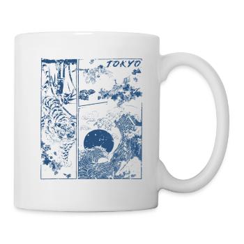 Japon - Mug blanc - blanc - Droite