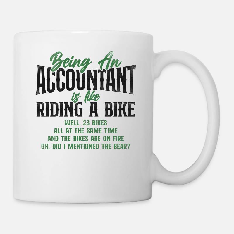 Accountant Bookkeeper Accounting - Mug - white