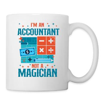 Accountant Bookkeeper Accounting - Mug - white - Right
