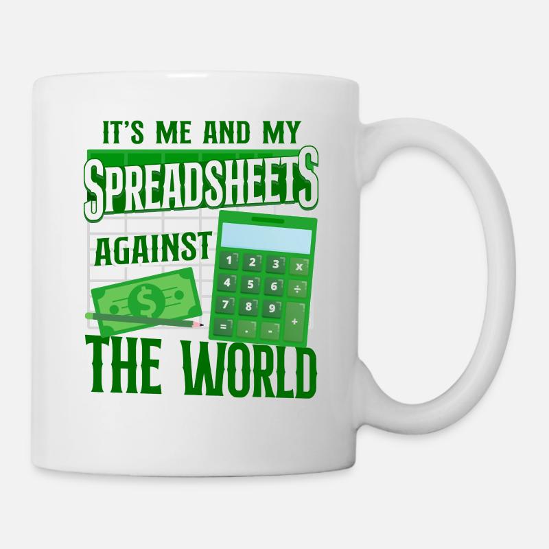 Accountant Bookkeeper Accounting - Mug - white