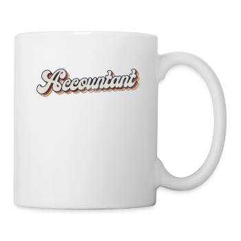 Comptable Comptable Comptable Comptabilité - Mug blanc - blanc - Droite