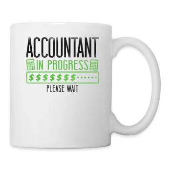 Accountant Bookkeeper Accounting - Mug - white - Right
