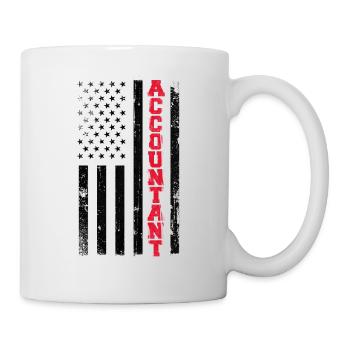 Accountant Bookkeeper Accounting - Mug - white - Right