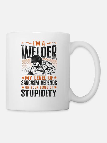 Welder Welding Vintage I'm A - Tasse - Weiß