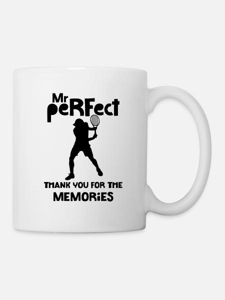 Tennis, Tennis, Tennis, Tennis, Tennis, Tennis - Mug - white