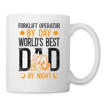 Certified Forklift Truck Operator - Mug - white - Right