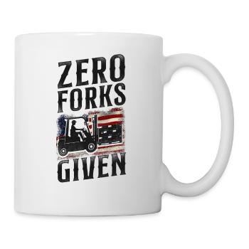 Opérateur de chariot élévateur certifié - Mug blanc - blanc - Droite
