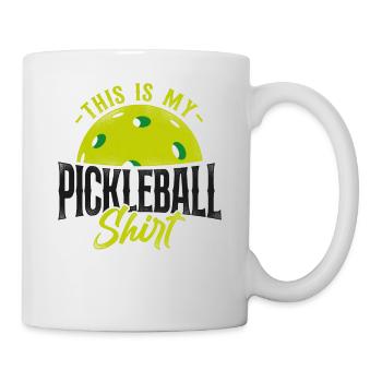 Pickleball C’est mon pickleball - Mug blanc - blanc - Droite