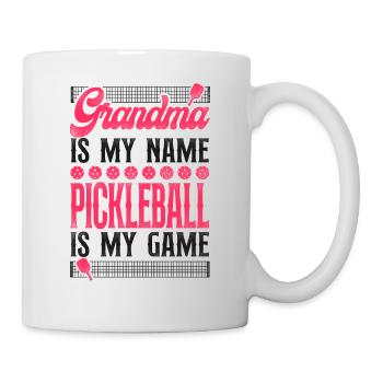 Pickleball Grandma Grandma Is My - Tasse - Weiß - Rechts