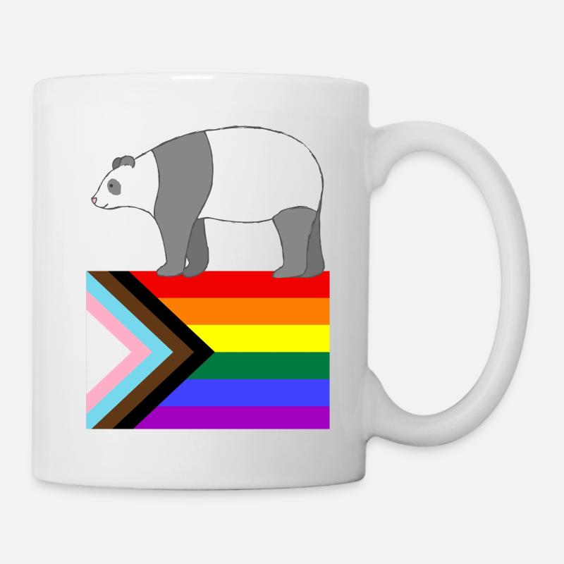 Schwuler Panda - Tasse - Weiß