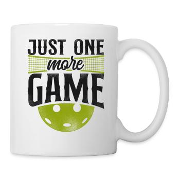 Pickleball Juste un jeu de plus - Mug blanc - blanc - Droite