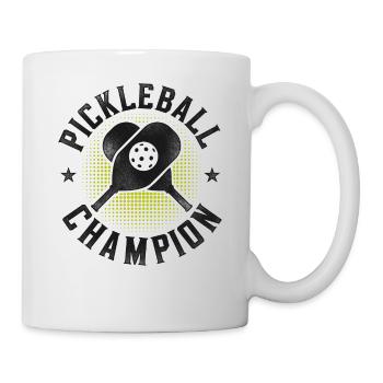 Pickleball Pickleball Champion - Tasse - Weiß - Rechts