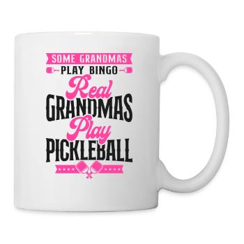 Pickleball Grandma Some Grandmas - Tasse - Weiß - Rechts