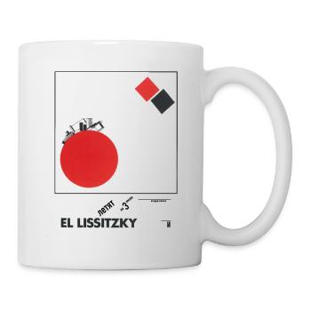 EL LISSITZKY - Tasse - Weiß - Rechts