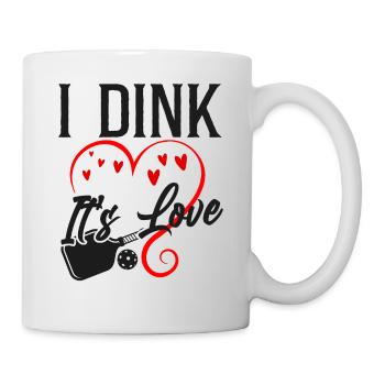 Pickleball Pun Heart Valentines - Mug - white - Right