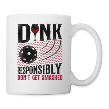 Pickleball Pun Wine Dink - Mug - white - Right