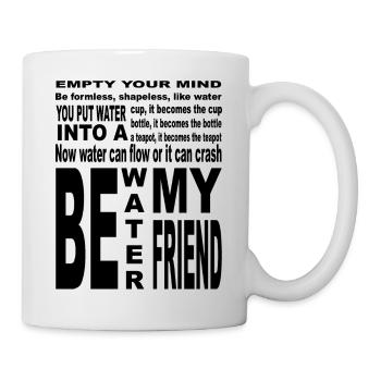 Empty your mind - Mug blanc - blanc - Droite