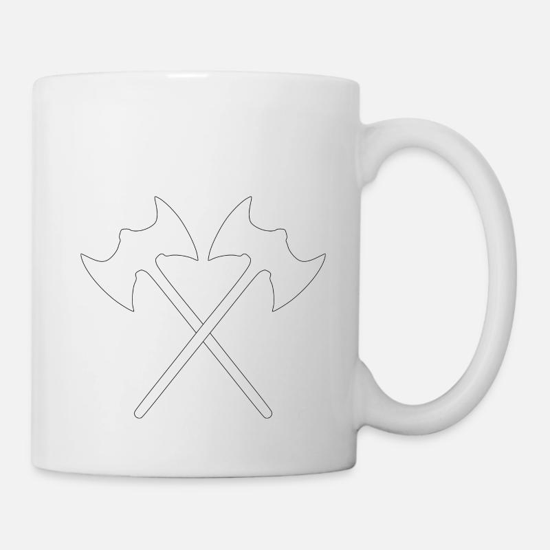 citation viking - Mug blanc - blanc