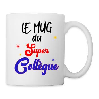 Mug du Super Collègue - Mug blanc - blanc - Droite