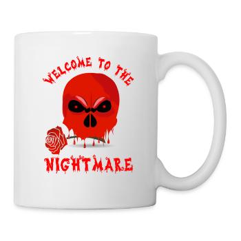 Halloween Halloween Halloween Halloween Halloween - Mug blanc - blanc - Droite