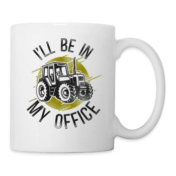 Farming Farmer Tractor Vintage - Mug - white - Right
