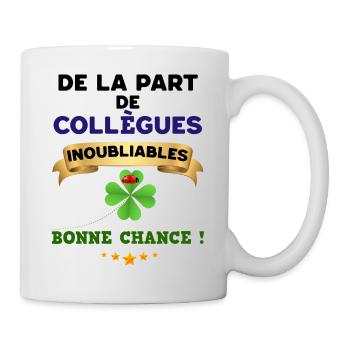 Le Cadeau Des Collègues Cadeau Départ - Mug blanc - blanc - Droite