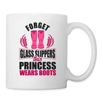 Agriculteur Oubliez le verre - Mug blanc - blanc - Droite