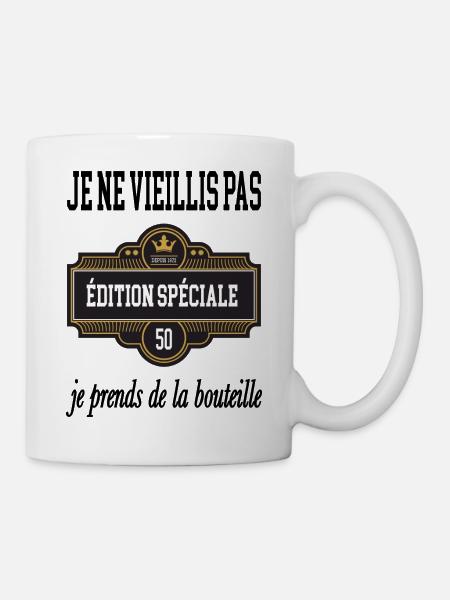 Edition spéciale 50ans - Mug blanc - blanc